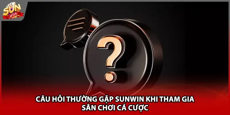 Câu hỏi thường gặp Sunwin khi tham gia sân chơi cá cược Câu hỏi thường gặp Sunwin khi tham gia sân chơi cá cược
