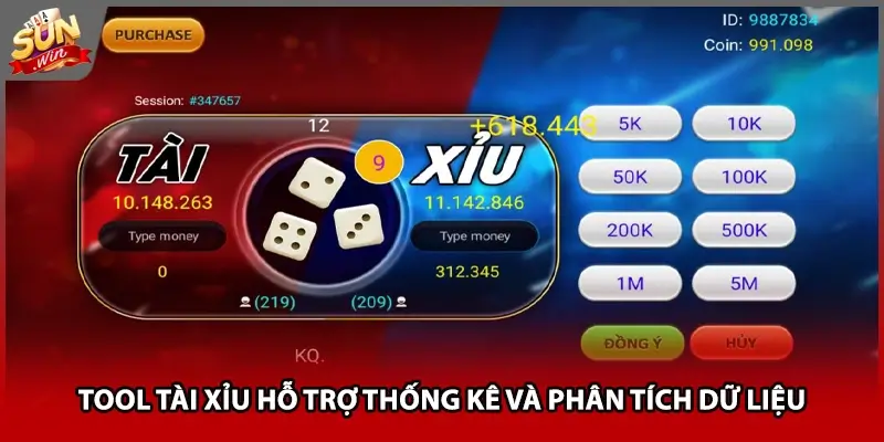 Tool tài xỉu hỗ trợ thống kê và phân tích dữ liệu Tool tài xỉu hỗ trợ thống kê và phân tích dữ liệu